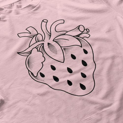 Strawberry heart