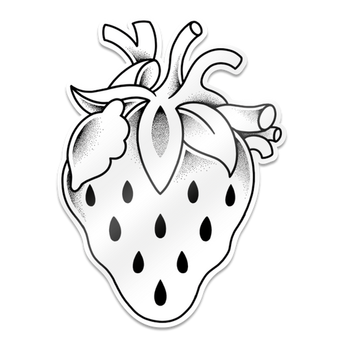 Strawberry heart