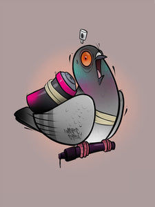 Graffiti Pigeon