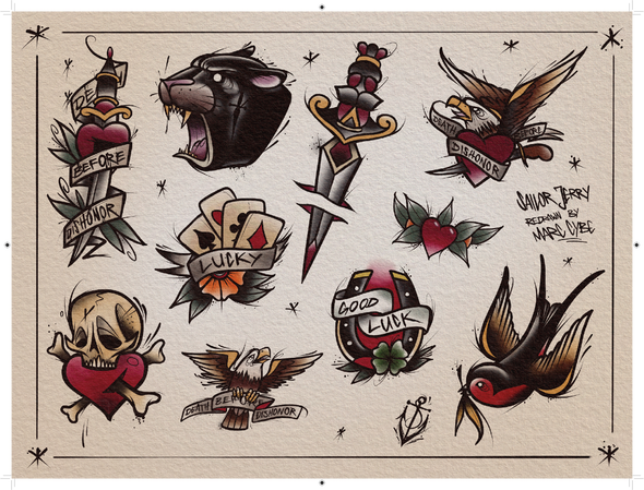 Sailor Jerry Redrawn